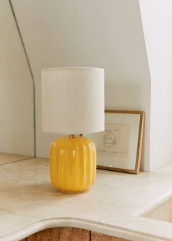 Outlet Sezane Lampe Traviata Kleines Modell – Gelb Zitrone