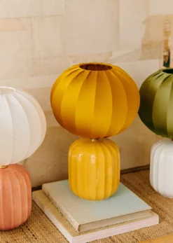 Outlet Sezane Lampe Traviata Kleines Modell – Gelb Zitrone
