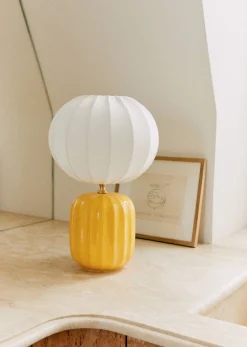 Outlet Sezane Lampe Traviata Kleines Modell – Gelb Zitrone