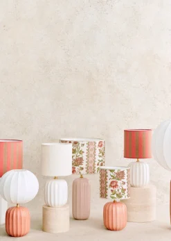 New Sezane Lampe Traviata Kleines Modell - Rosa Amalfi