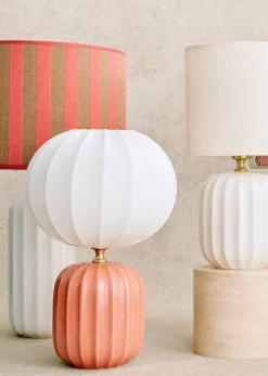 Discount Sezane Lampe Traviata Kleines Modell - Rosa Amalfi
