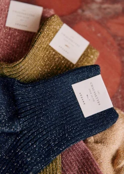 Online Sezane Lurex Socken