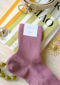 Online Sezane Lurex Socken