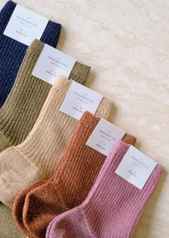 Online Sezane Lurex Socken