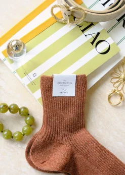 Online Sezane Lurex Socken