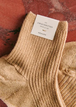 Online Sezane Lurex Socken