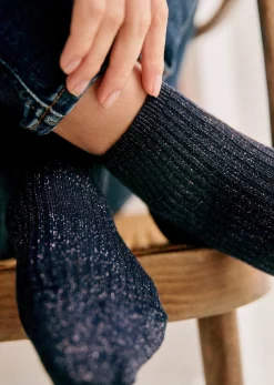Online Sezane Lurex Socken