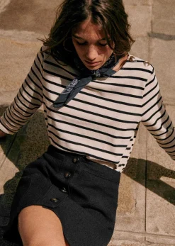 Discount Sezane Matrosenshirt Colette