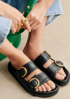 Hot Sezane Mules Low Lenny