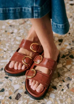 Hot Sezane Mules Low Lenny