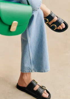 Hot Sezane Mules Low Lenny