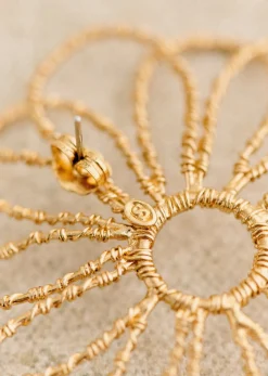 New Sezane Ohrringe Helena Goldfarben