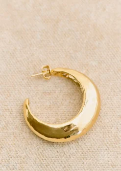 Clearance Sezane Ohrringe Roméo Goldfarben