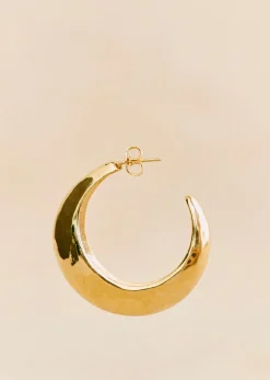Clearance Sezane Ohrringe Roméo Goldfarben