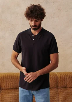 Outlet Sezane Polo-Shirt Graham Marine