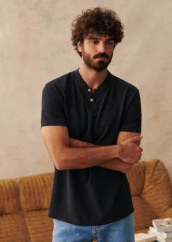 Outlet Sezane Polo-Shirt Graham Marine