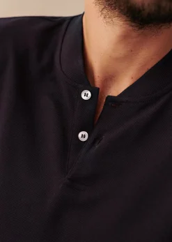 Outlet Sezane Polo-Shirt Graham Marine
