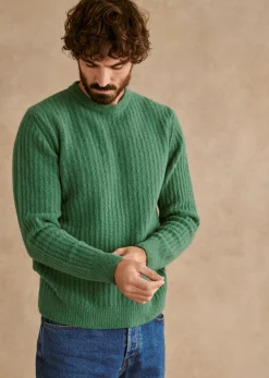 Online Sezane Pullover Huxley Grün