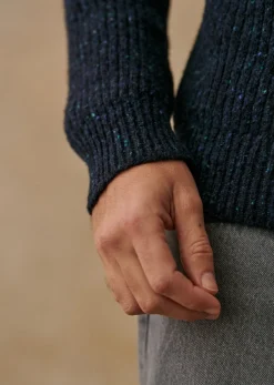 New Sezane Pullover Timothy Marine