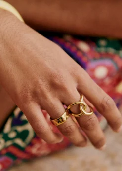 Outlet Sezane Ring Alice Goldfarben
