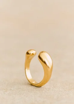 Sezane Ring Ama Goldfarben