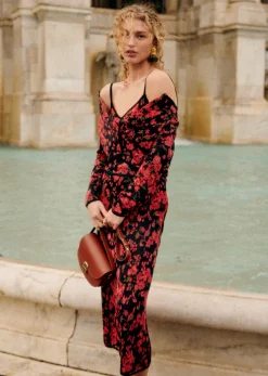 Online Sezane Rock Leona Rose Rot