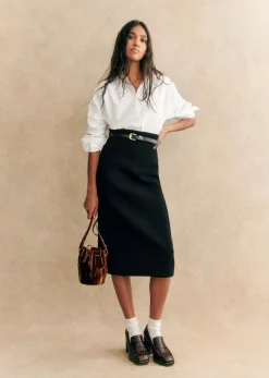Sale Sezane Rock Musetta Schwarz