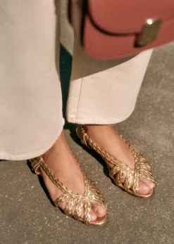 New Sezane Sandalen Low Natacha