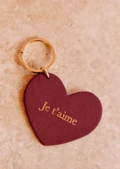 Clearance Sezane Schlüsselanhänger Porte-clé Coeur
