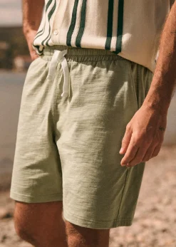 Discount Sezane Short Jay Flammé Grün