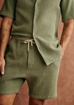 Hot Sezane Short Priam Gaufré