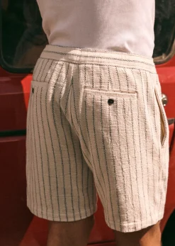 Online Sezane Short Priam Texturé