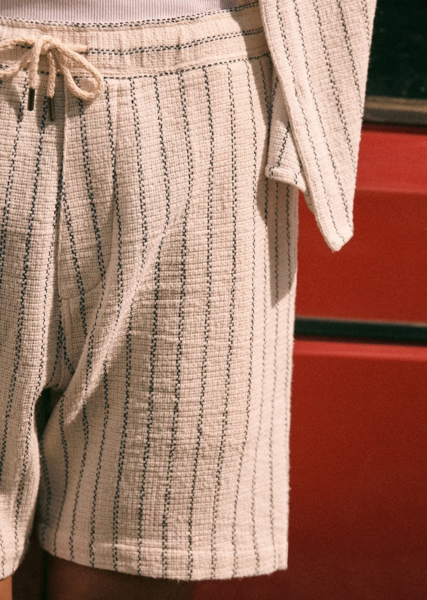 Online Sezane Short Priam Texturé