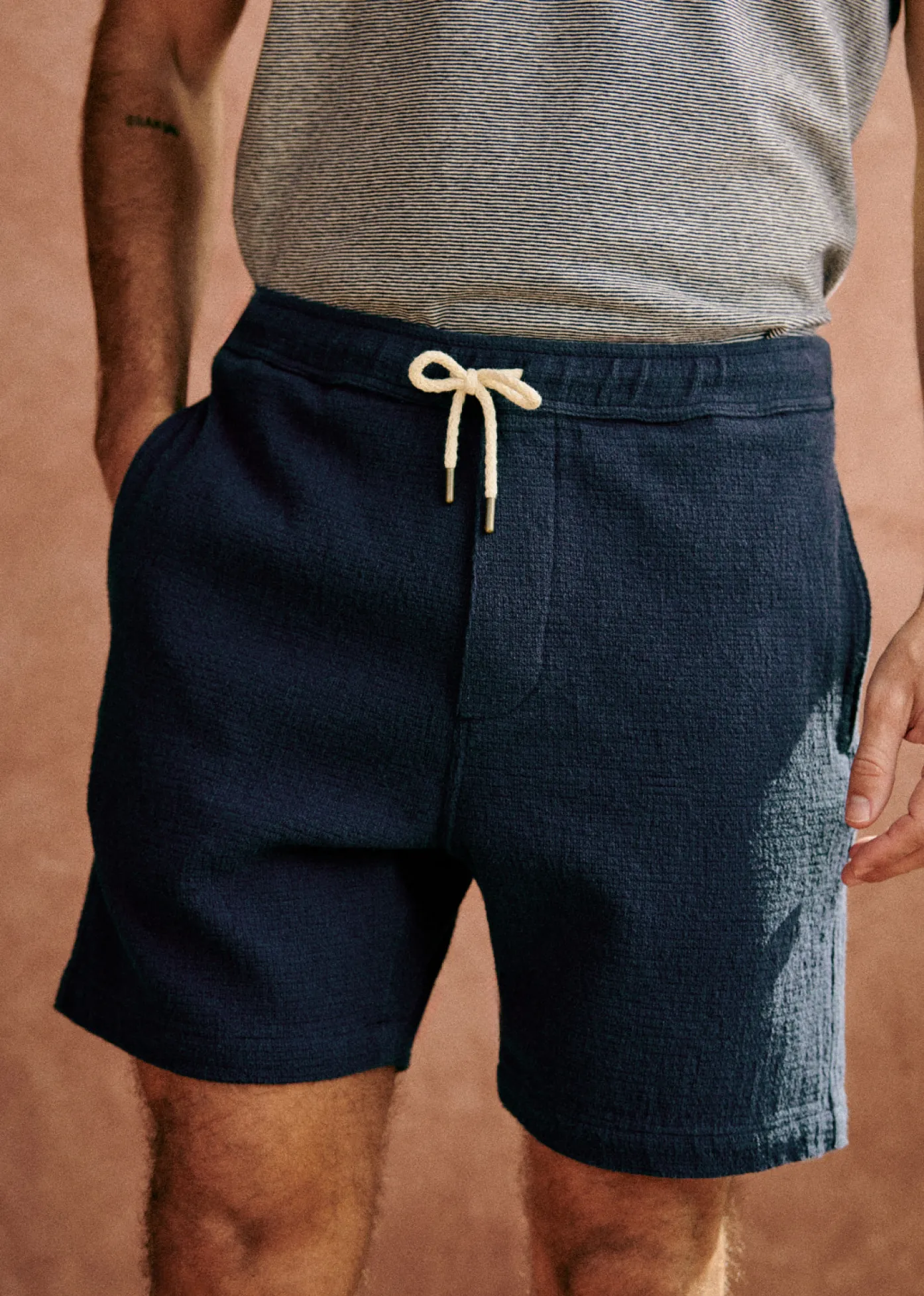 Online Sezane Short Priam Texturé