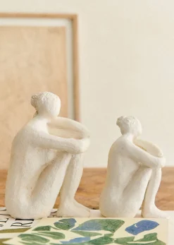 Outlet Sezane Skulptur Guénolée Courcoux - In Gedanken Versunkene Frau - Kleines Modell