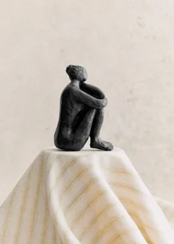 Outlet Sezane Skulptur Guénolée Courcoux - In Gedanken Versunkene Frau - Kleines Modell