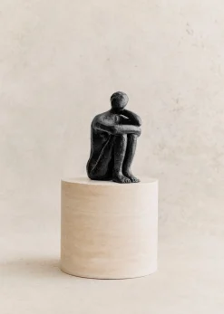 Discount Sezane Skulptur Guénolée Courcoux - Frau In Gedanken Großes Modell