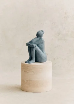 Discount Sezane Skulptur Guénolée Courcoux - Frau In Gedanken Großes Modell