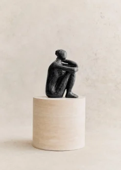 Outlet Sezane Skulptur Guénolée Courcoux - Frau In Gedanken Großes Modell