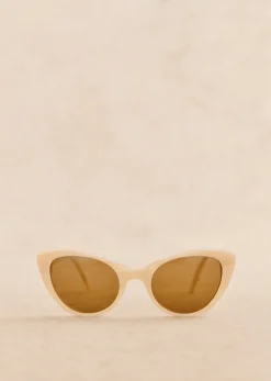 Sale Sezane Sonnenbrille Bianca