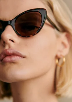 Sale Sezane Sonnenbrille Bianca