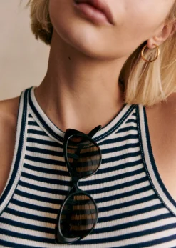 Sale Sezane Sonnenbrille Bianca