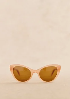 Sale Sezane Sonnenbrille Bianca