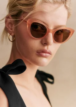 Sale Sezane Sonnenbrille Bianca