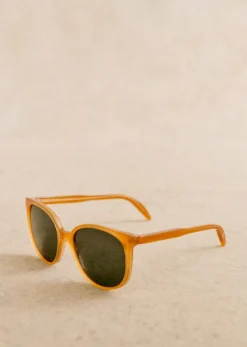 Outlet Sezane Sonnenbrille Romie Bernsteinfarben