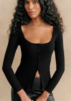 Discount Sezane Strickjacke Ambroise