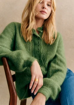 Discount Sezane Strickjacke Angie
