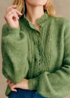 Discount Sezane Strickjacke Angie