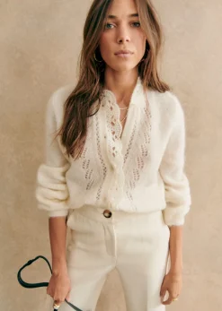 Discount Sezane Strickjacke Angie