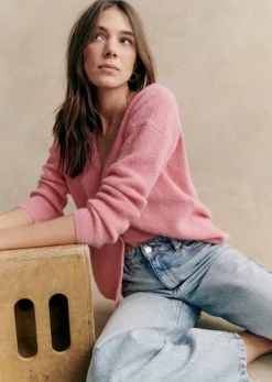 Clearance Sezane Strickjacke Barry